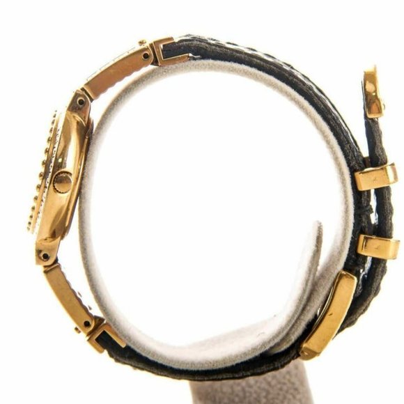 Authentic vintage ladies Gianni Versace medusa Gold plated quartz watch main image 3
